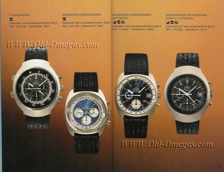 OMEGA Flightmaster et Seamaster