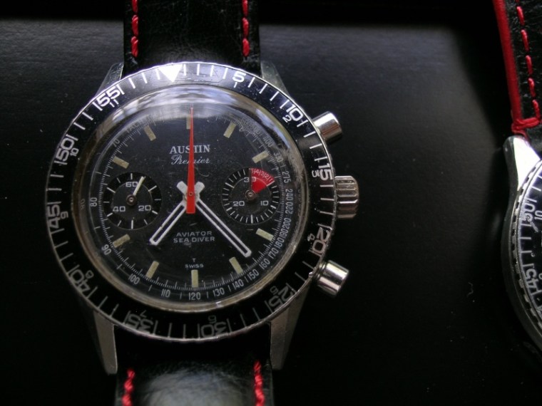 AUSTIN Chronomaster, cal. Valjoux 23, circa 1970.