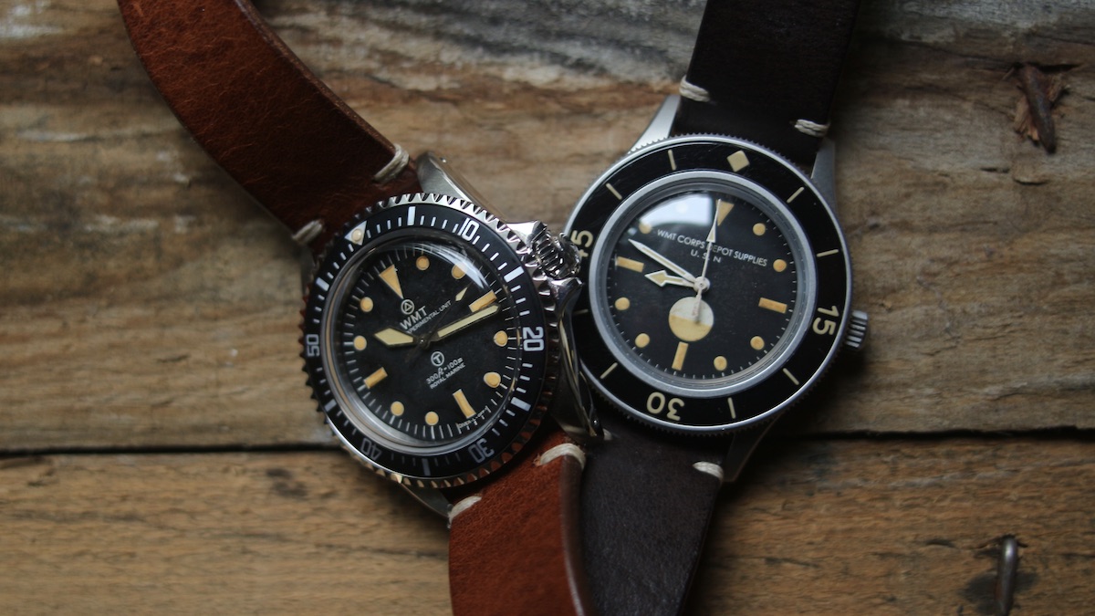 Montre Automatique Walter Mitt Royal Marine - Cadran Bleu, Boîtier Acier - Neuf Avec étiquettes